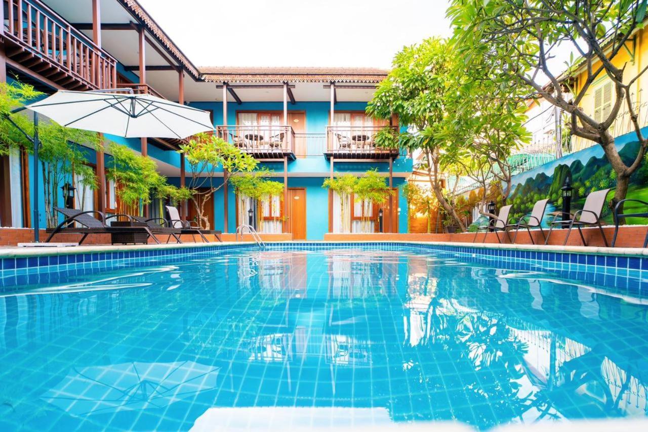 New Champa Boutique Hotel Vientiane Exterior foto