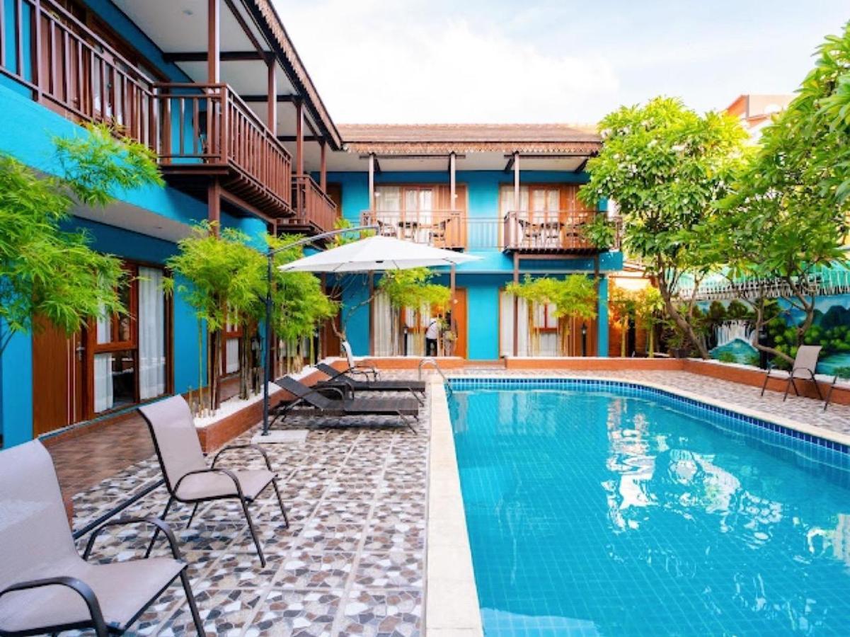 New Champa Boutique Hotel Vientiane Exterior foto