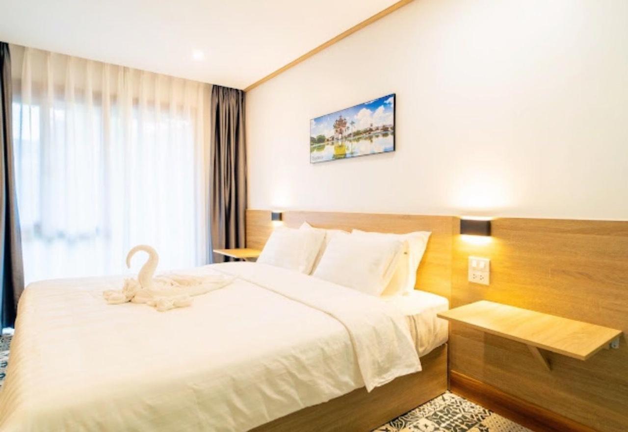 New Champa Boutique Hotel Vientiane Exterior foto