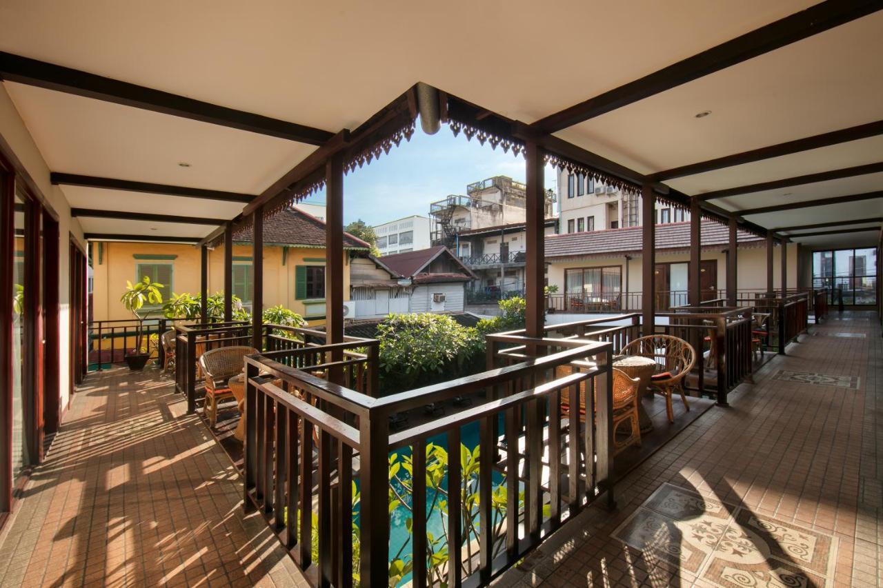 New Champa Boutique Hotel Vientiane Exterior foto