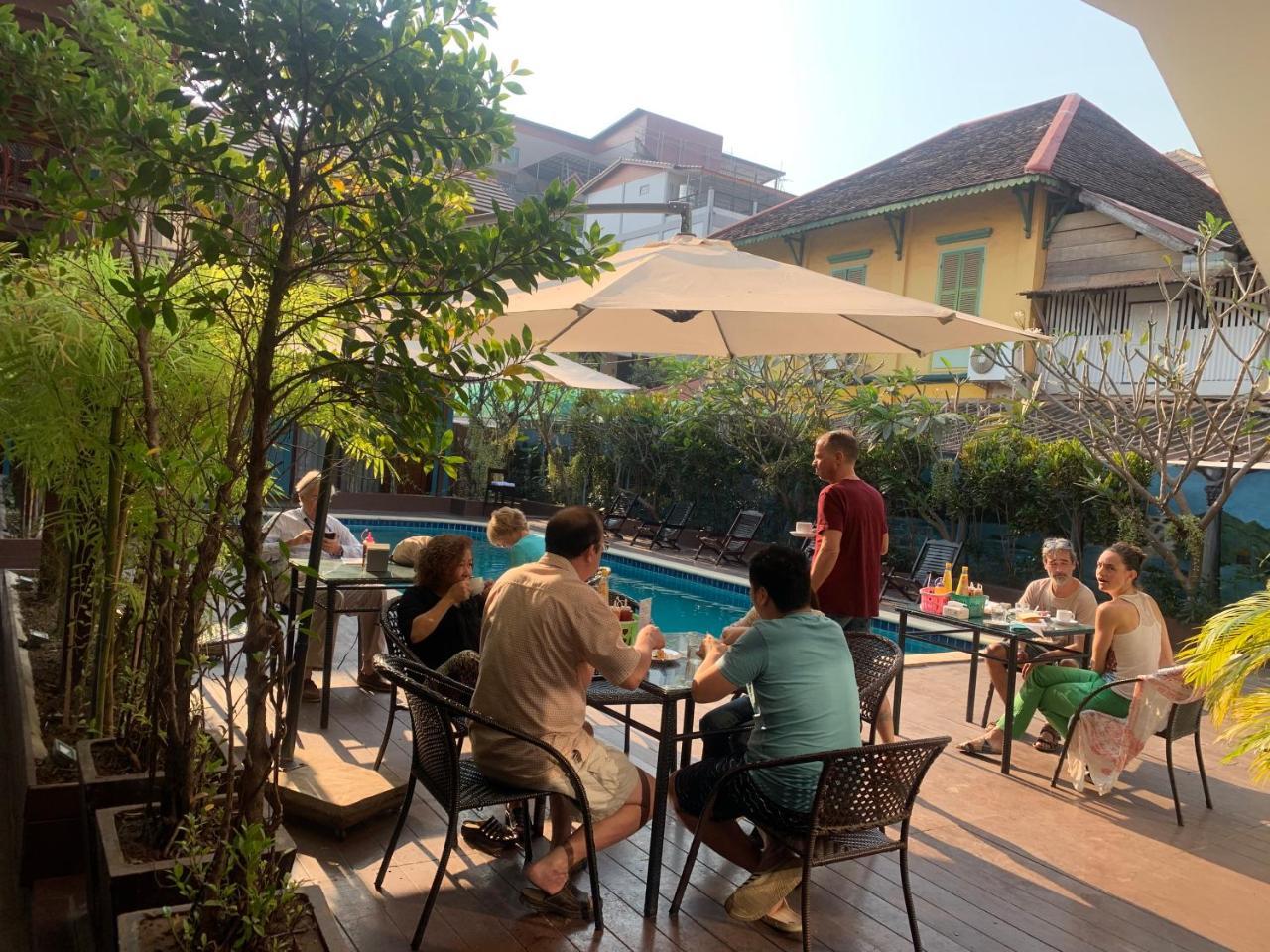 New Champa Boutique Hotel Vientiane Exterior foto